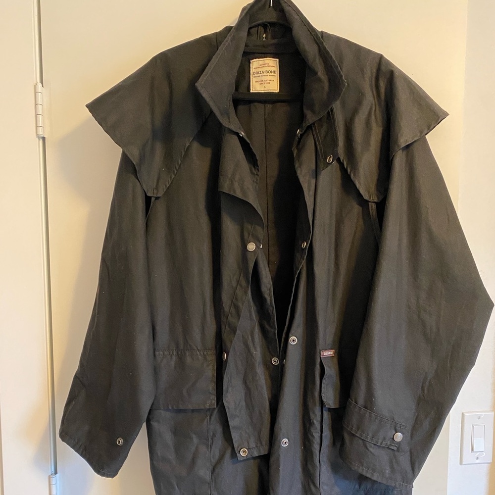 Driza-Bone Black Jacket Men’s Large